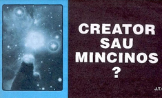 Creator sau mincinos?