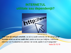 Internet / Facebook – Utilitate sau dependență?